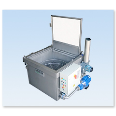 Rotary basket parts washer